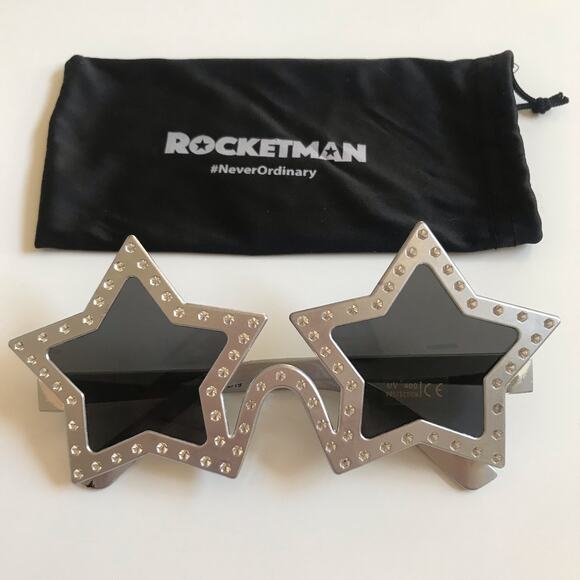 Elton John Rocketman Sunglasses Movie Golden Globes NEW NIB Prop Costume Legend - Picture 10 of 10